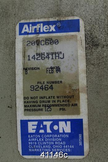 Unused Eaton 20VC600 20" Air Flex clutch #41146
