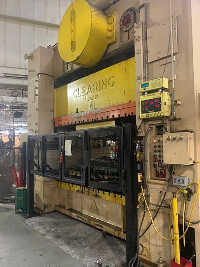 Used 300 ton Clearing 108"x72" Mechanical Press