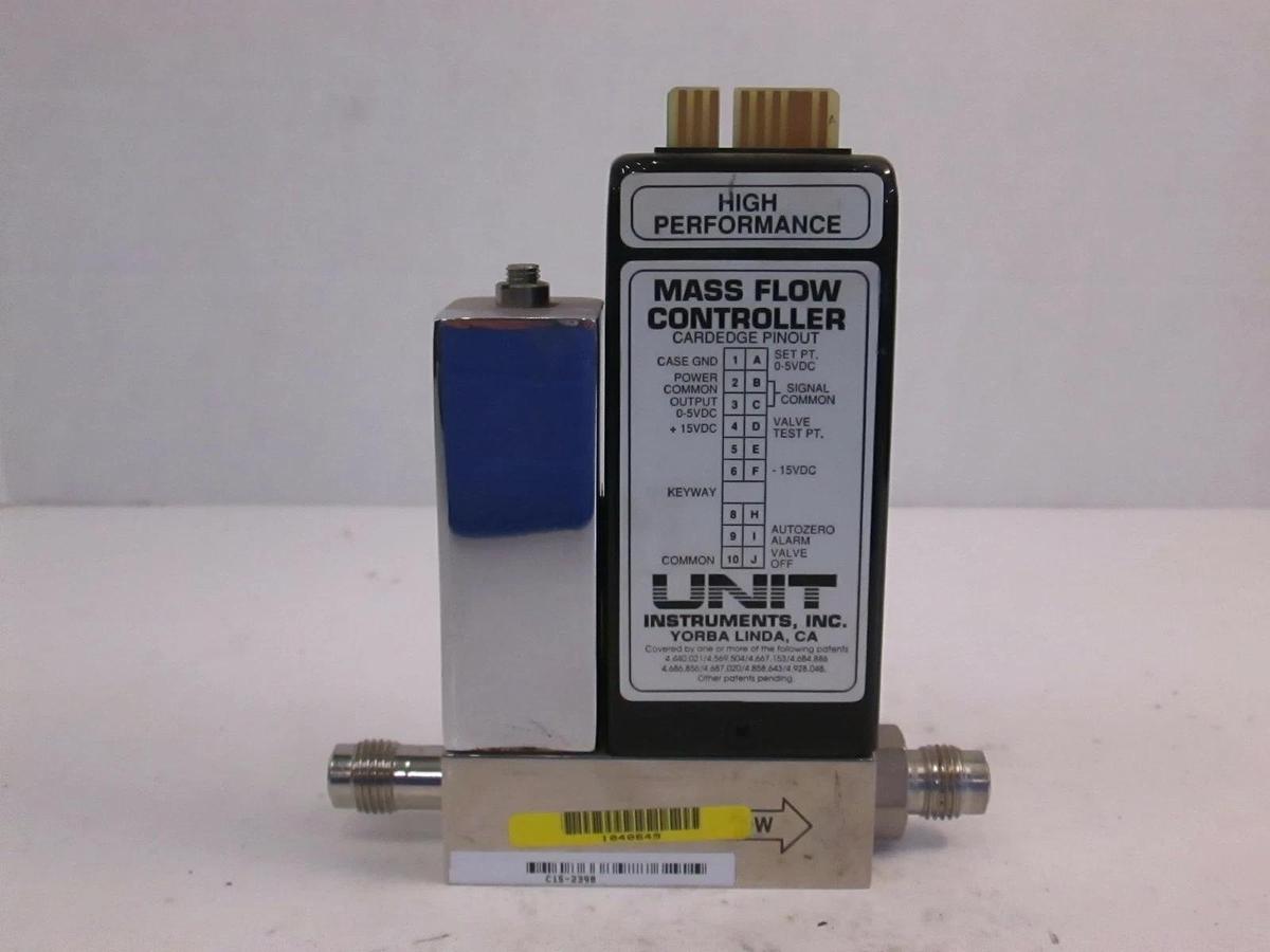 Used Unit UFC-1500A Mass Flow Controller, Gas, Ar, 3L
