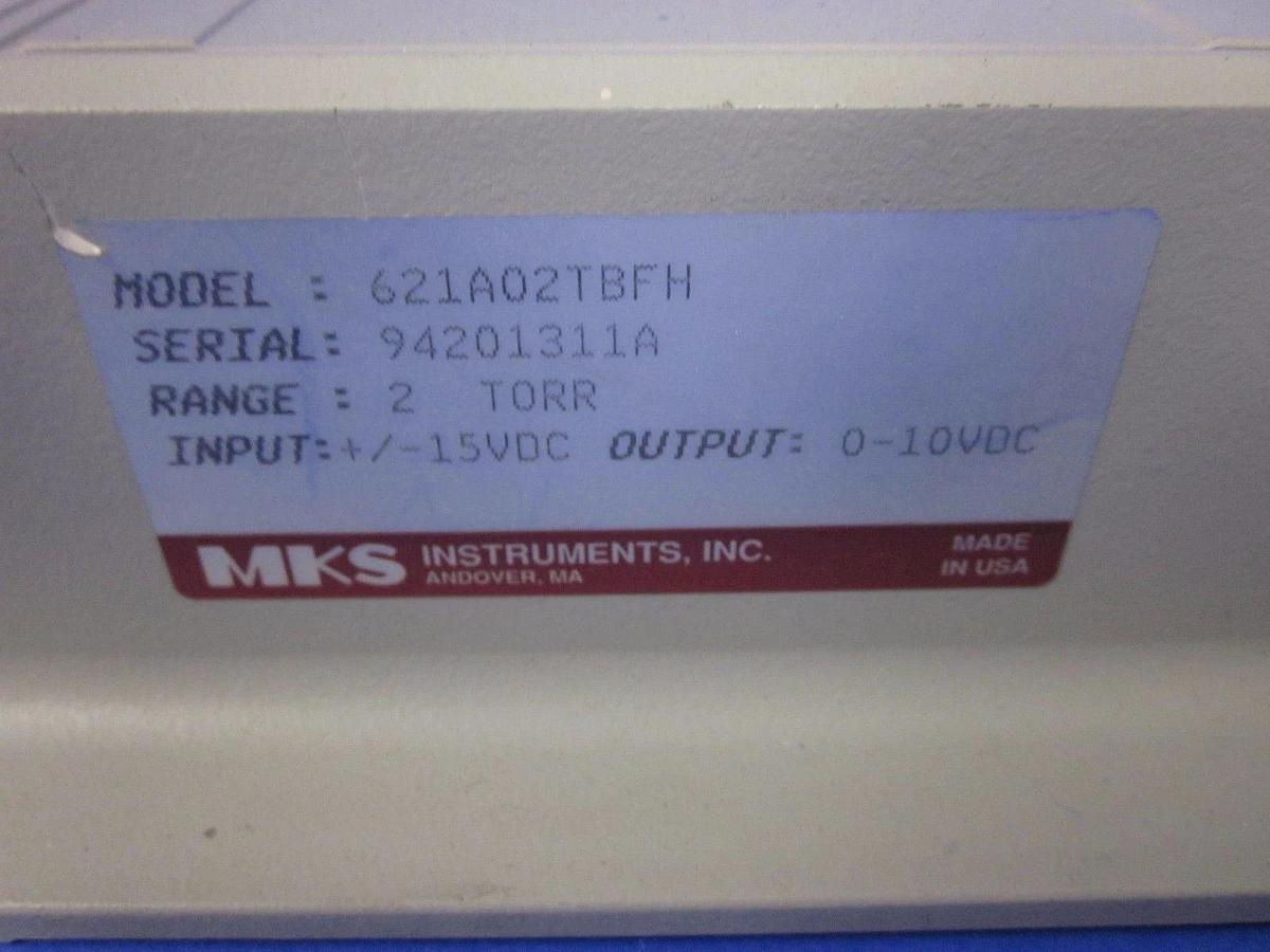 Used MKS 621A02TBFH Signal Conditioner 2 TORR