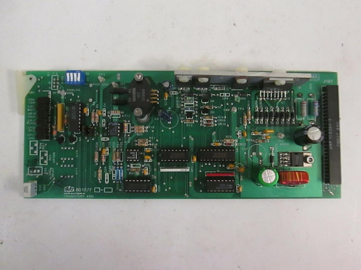 Used SVG Rite Track 80157F Transport Arm, PCB, Working When Removed