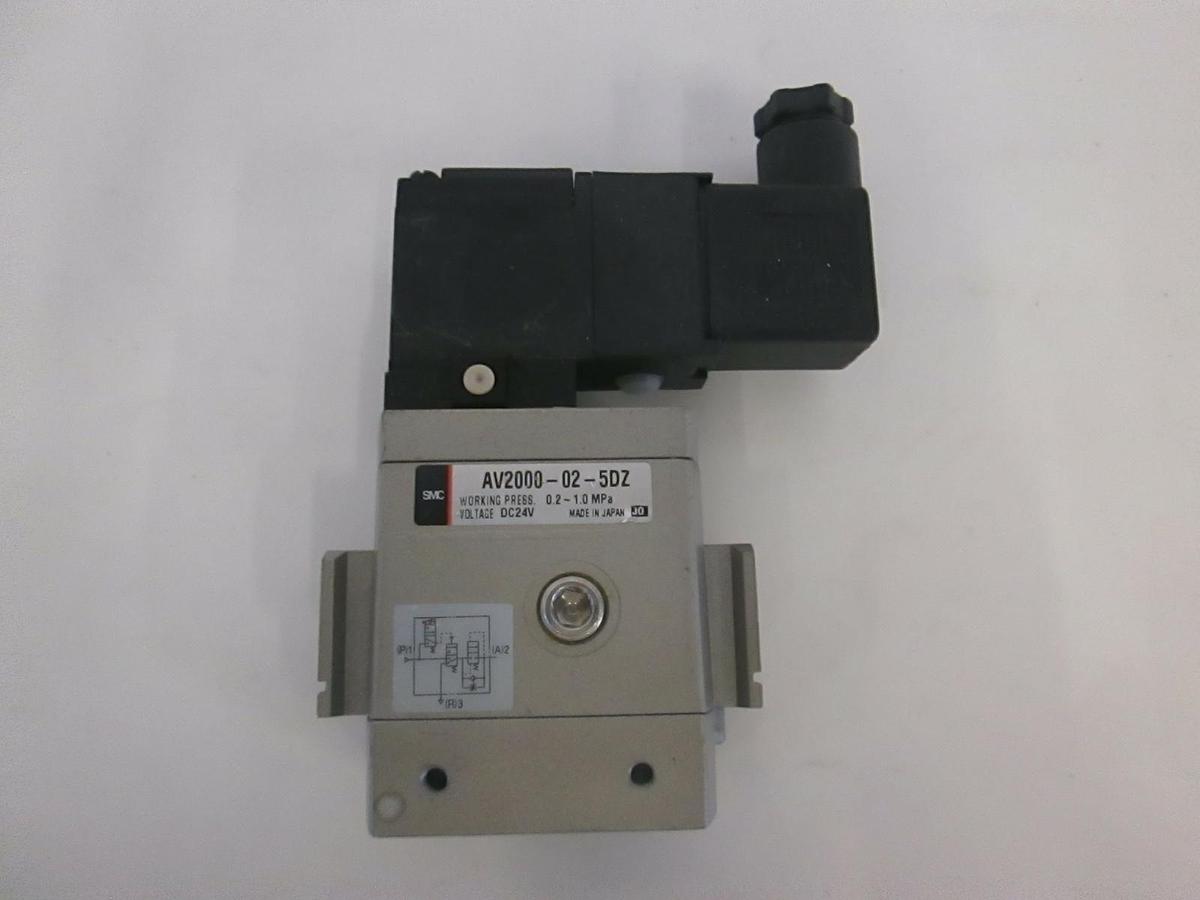 Used SMC, Solenoid Valve, AV2000-02-5DZ, Used