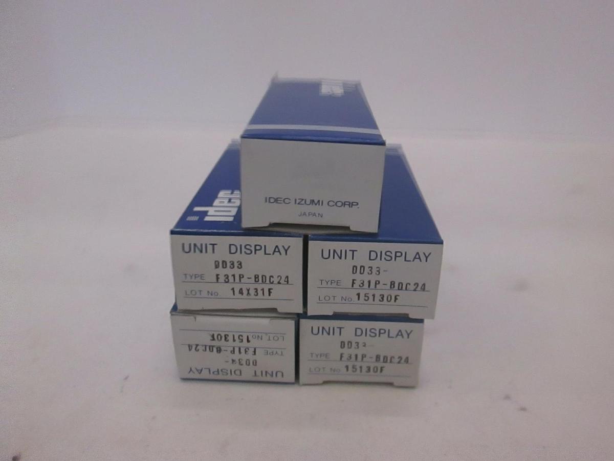 Idec, Display Module, DD33-F31P-BDC24, New, Lot of 5