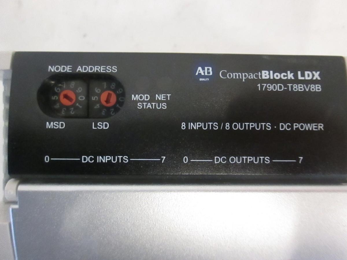 Used Allen Bradley, Compact Block LDX, 1790D-T8BV8B, Used
