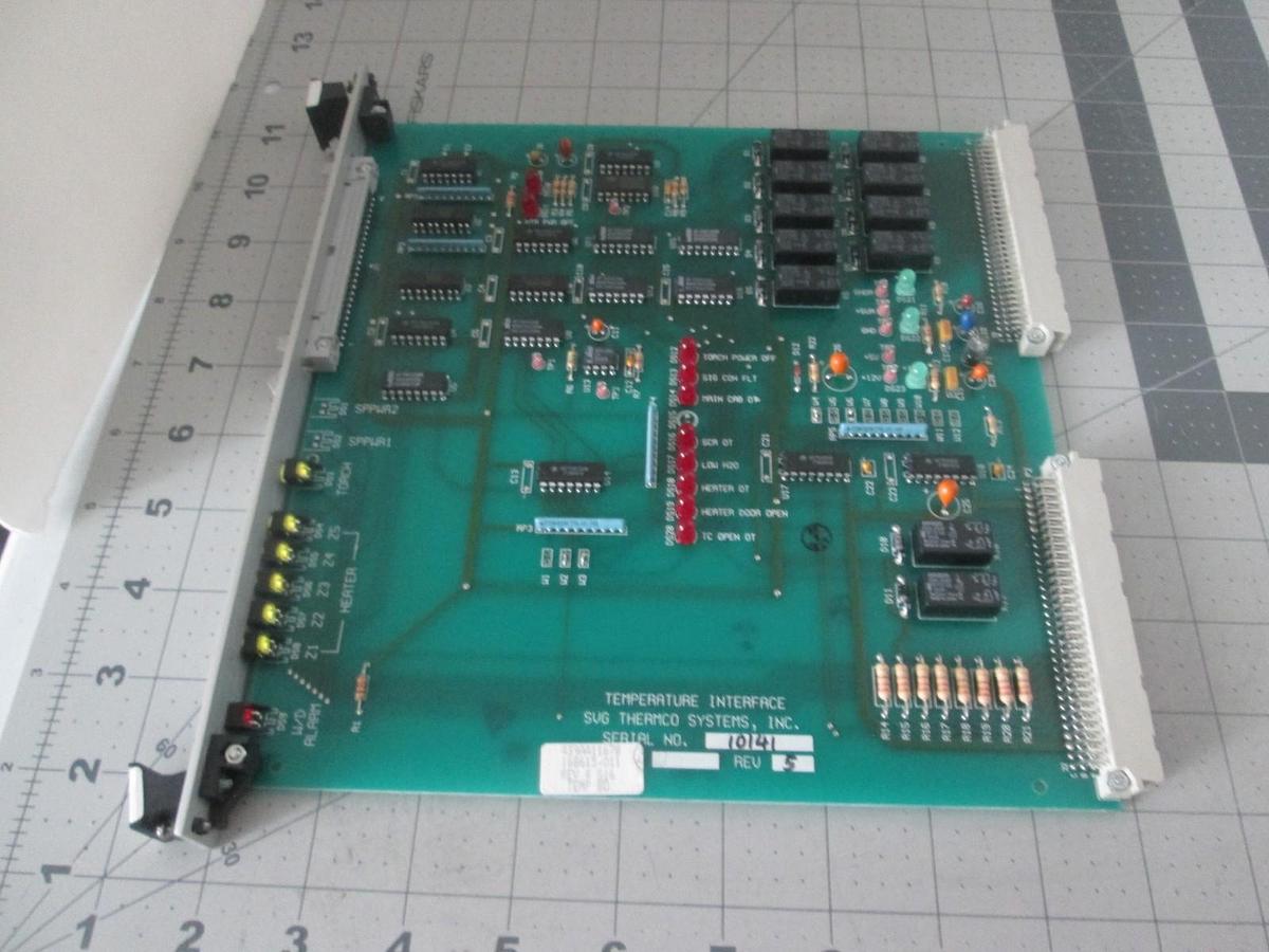 Used SVG, SPT Micro, 168615-011, Temperature Interface, PCB Assy, New
