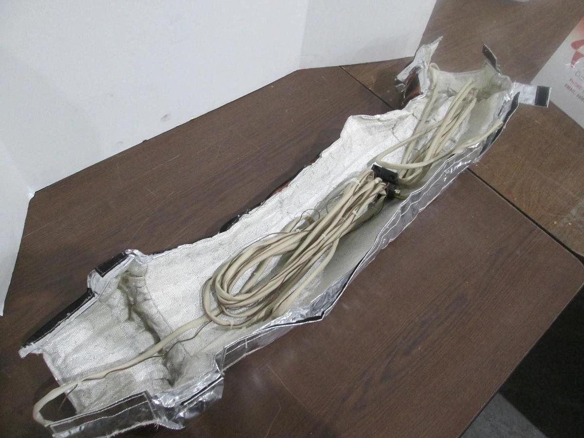 Used BriskHeat, RCK211005, Insulator Jacket, 120V, 1.12A, 134W, Single Phase, Used