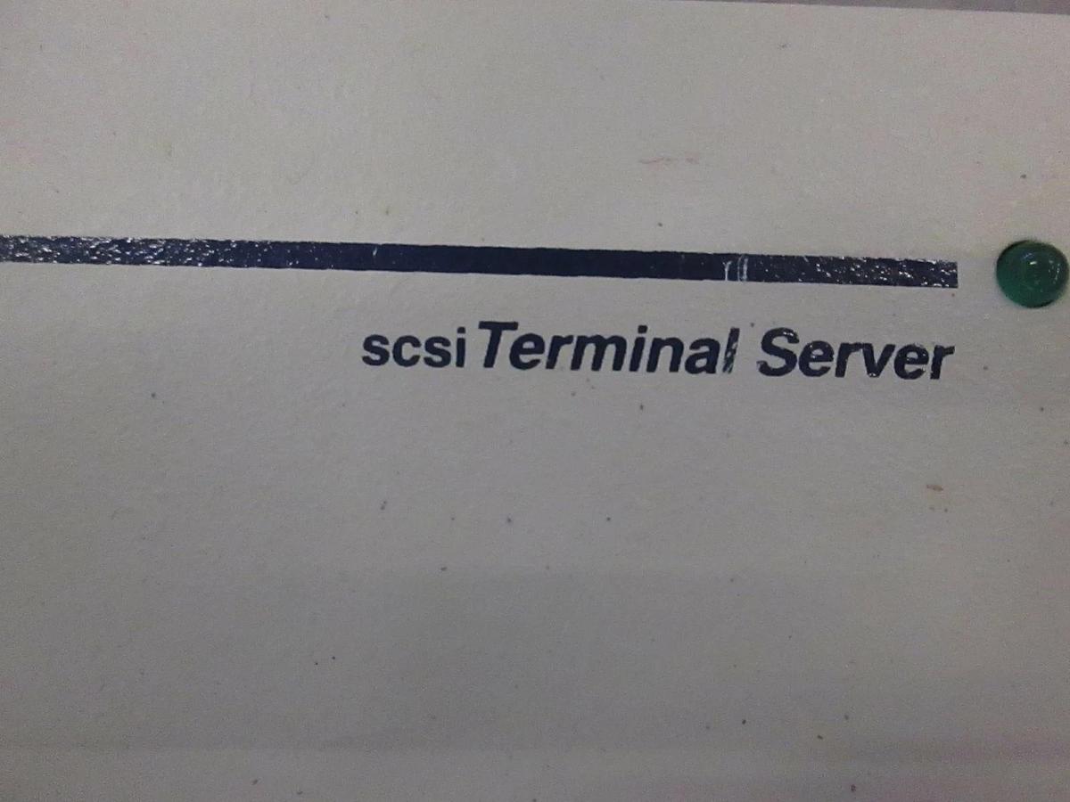 Used Central Delta SCSI Terminal Server, 16 Position w/ Four M to M Adapters