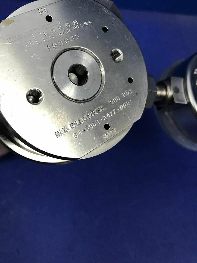 Used Tescom 64-3061-A425-002 Regulator w/ Gauge, Used