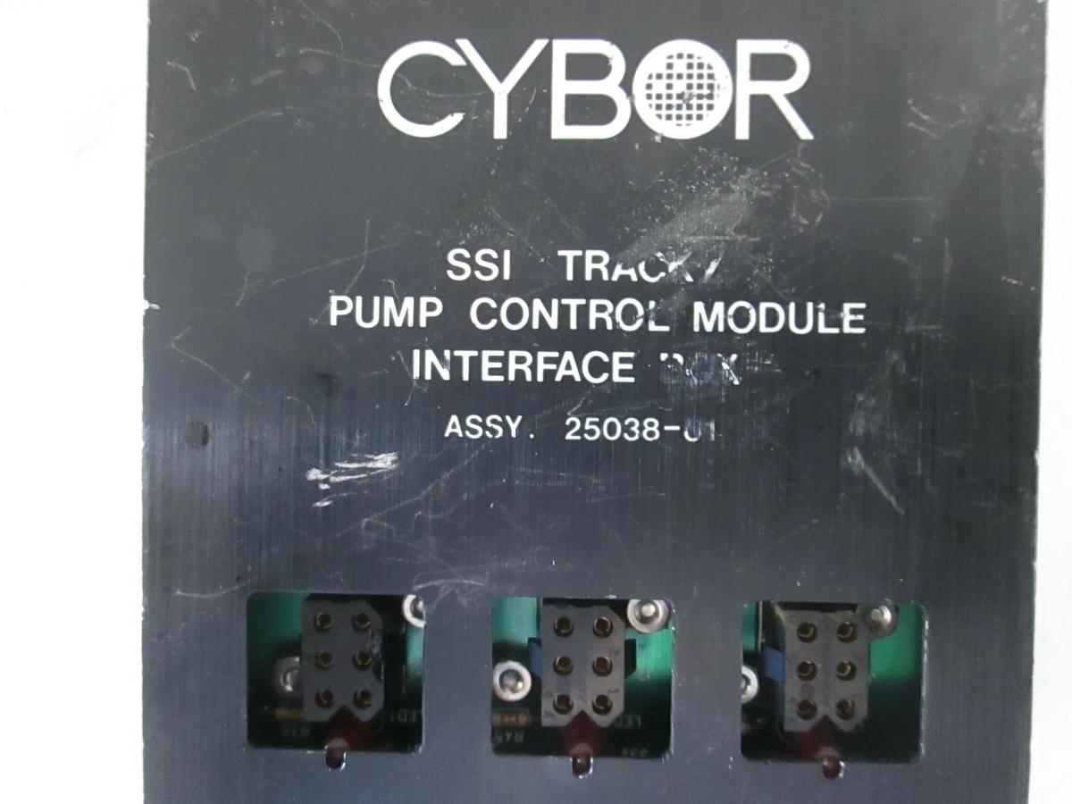Used Cybor SSI Track Pump Control Module Interface Assy, 25038-01, Used