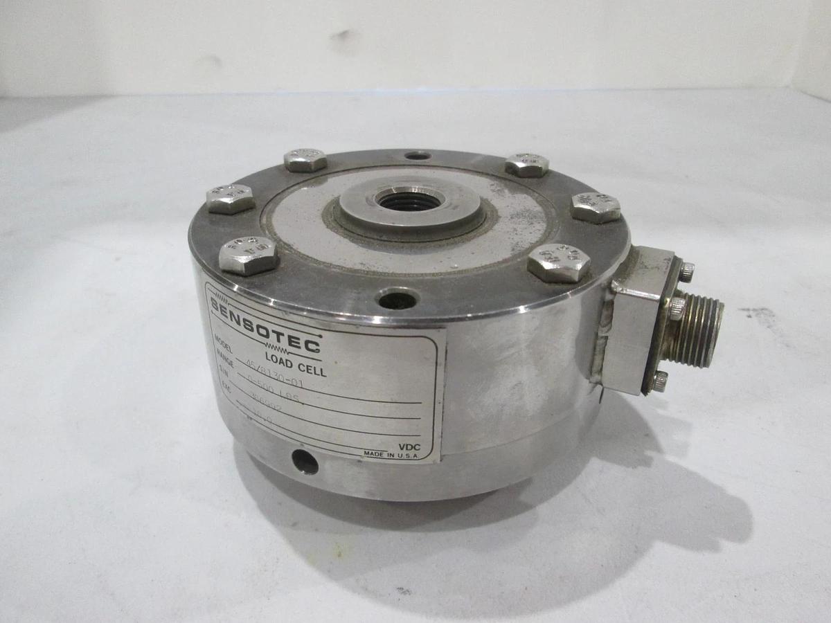Used Sensotec, 45/8130-01, 0-500 lbs Load Cell, Used