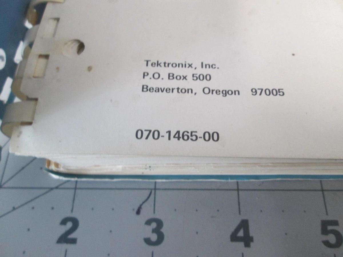 Used Tektronix, 7623-R7623, Storage Oscilloscope, Instruction Manual, Used