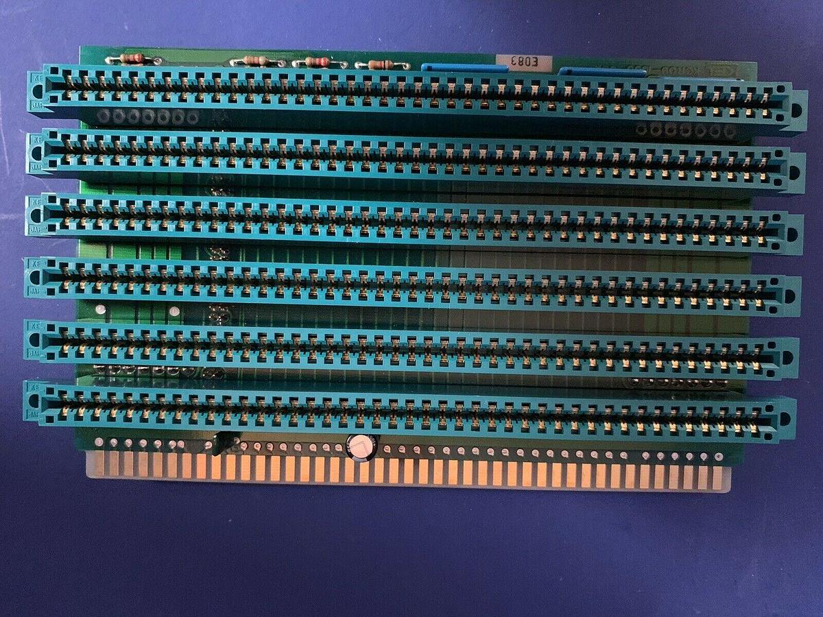 Used KEL KCR09-1000-06A 6 Slot Backplane