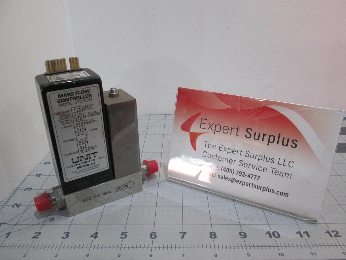 Used Unit, UFC-1100, N2, 100 SCCM, Mass Flow Controller, Used