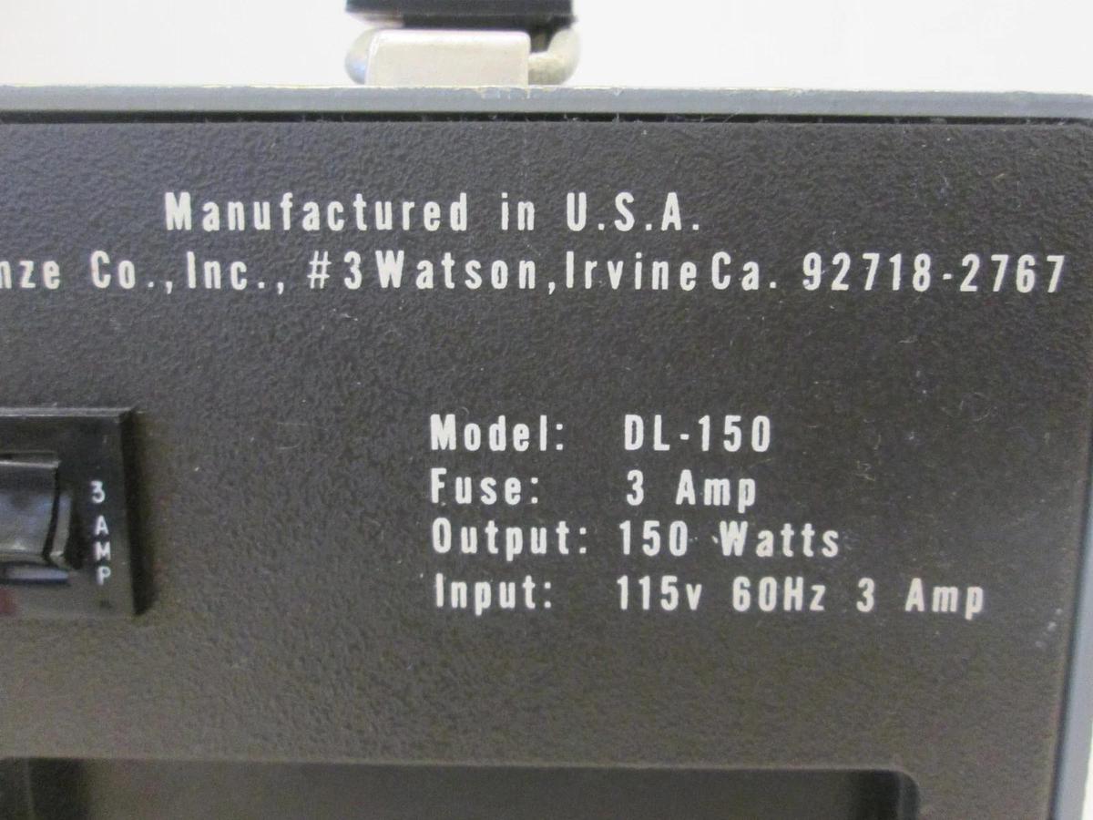 Used Dyna Lite 150, Fiber Optic Power Supply, DL-150, 3A, 150W, Used