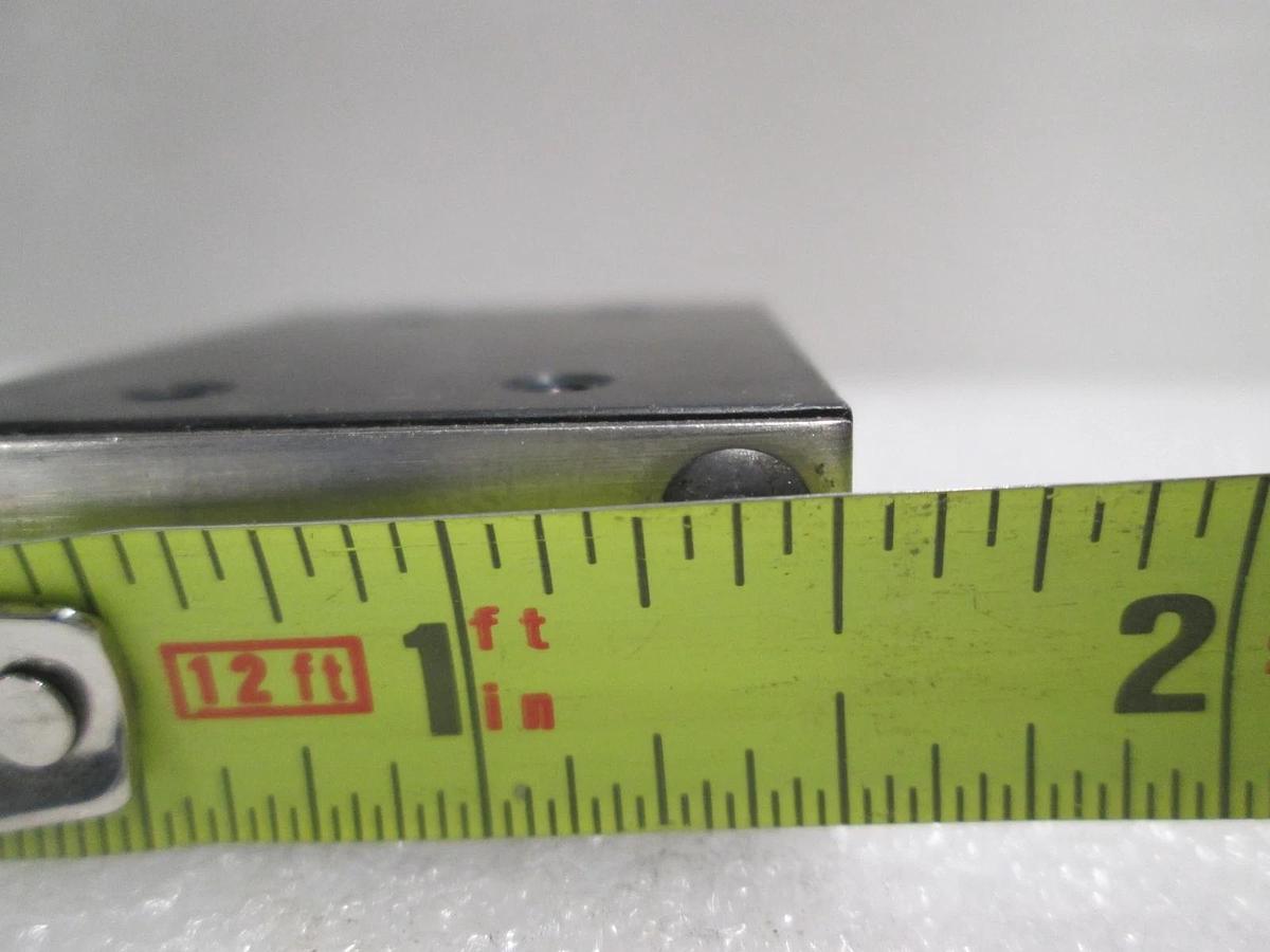 Used Del-TronLinearBearing Guide Block w/ Guide Rail, Used