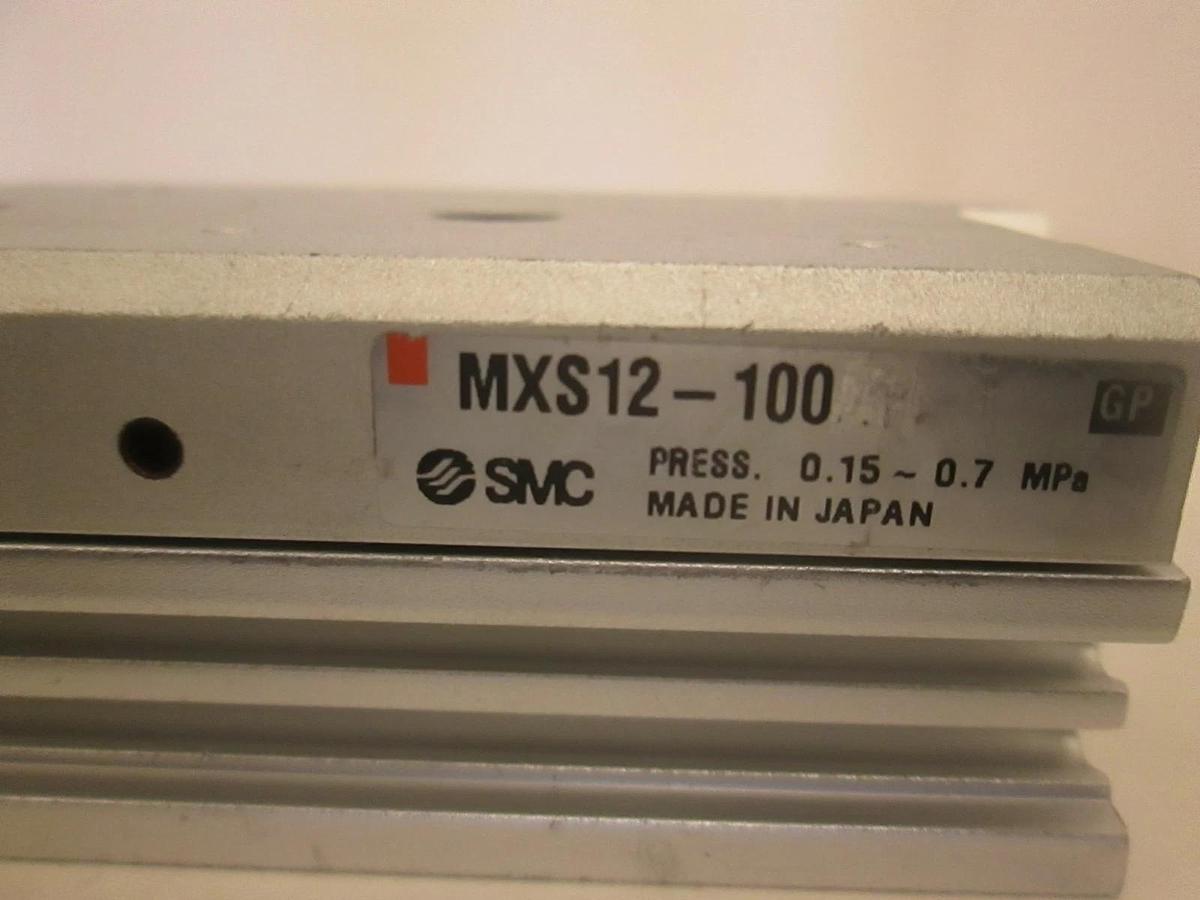 Used SMC, Slide Cylinder, MXS12-100, Used