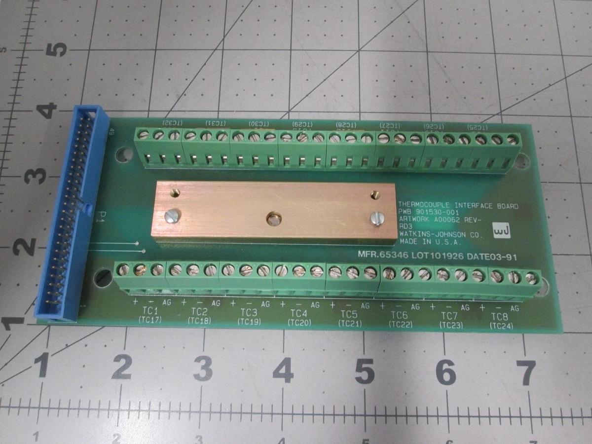 Watkins Johnson, 901531-001, Interface TC PCB Assy, New