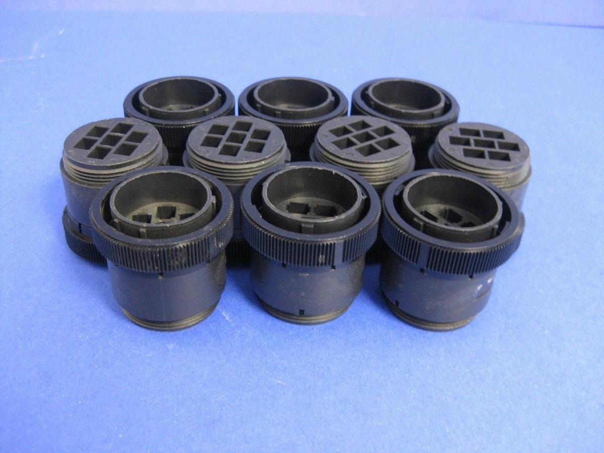 AMP 206226-1 Circular Connector Plug Housing, CPC , 7 Position, Lot of 17