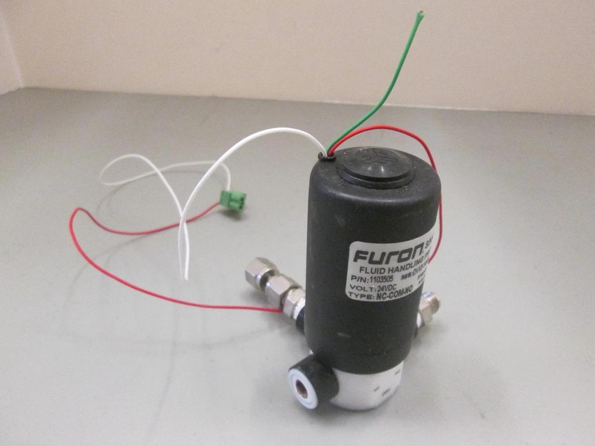 Used Furon, Solenoid Valve, DVX3-144D2, 100 PSI, Used