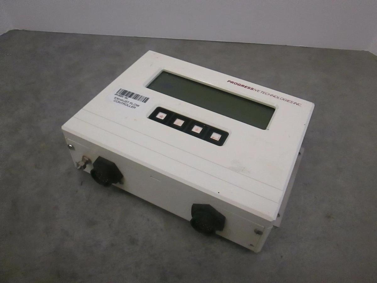 Used Progressive Technologies Inc., PTI Q4300c DG Exhaust Flow Controller Keypad,