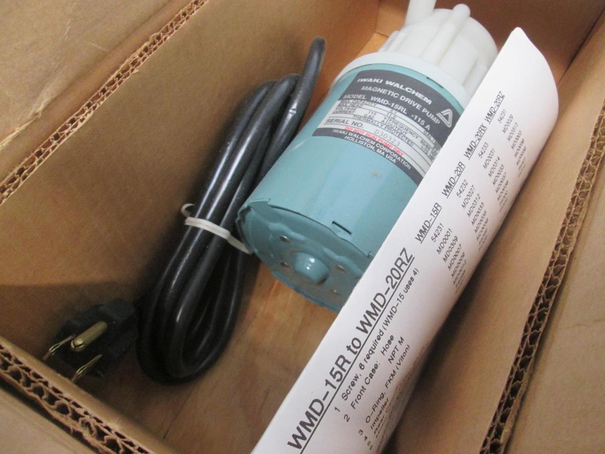 Iwaki Walchem, WMD-15RL-115A, Magnetic Drive Pump, New