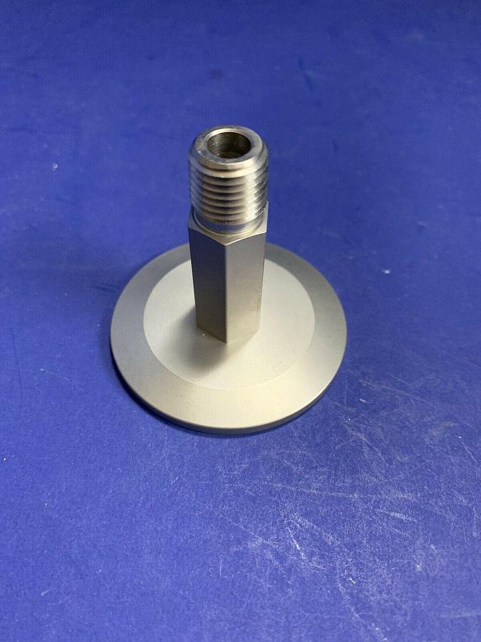 Stainless Steel Adapter NW40 Flange to 1/4" Male NPT