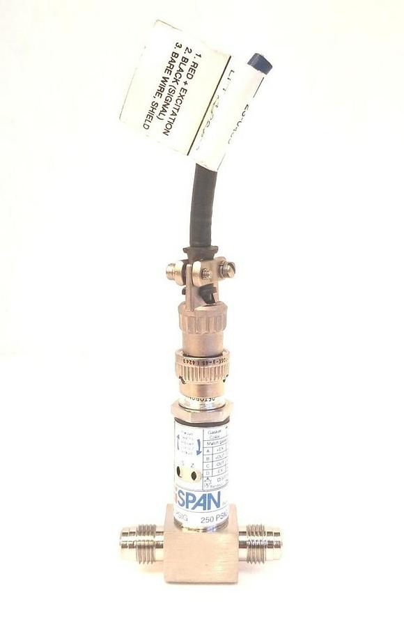 Used Span Pressure Transducer, NTT200 / 250 PSiG /