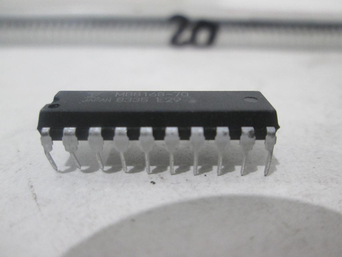 Used Fairchild, MB8168-70, Integrated Circuit, New, Lot of 20