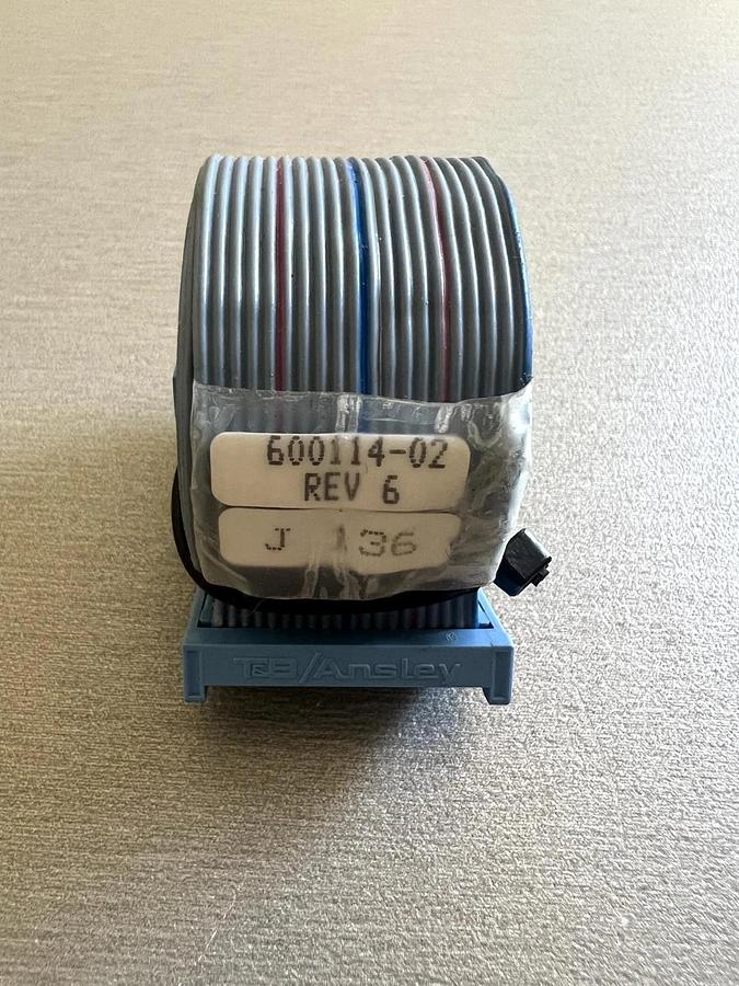 Used T&B/ Ansley SVG VTR Ribbon Cable 600114-02 REV 6 J136
