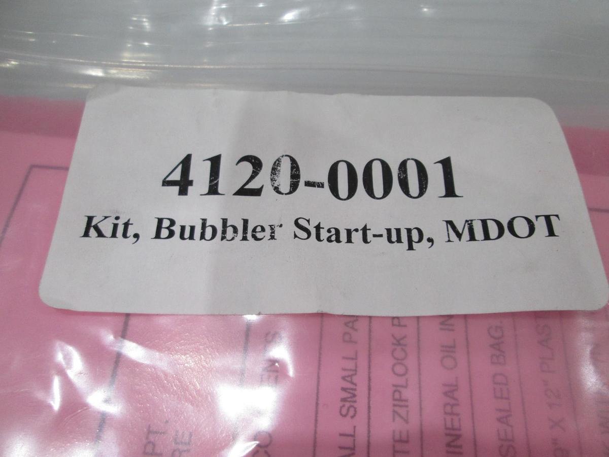 Used Kit, Bubbler Start-Up, MDOT, 4120-0001, New