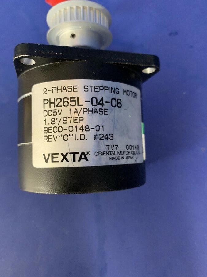 Used VEXTA Stepping Motor PH265K-04-C6 2 Phase, 1A, 5VDC, Used