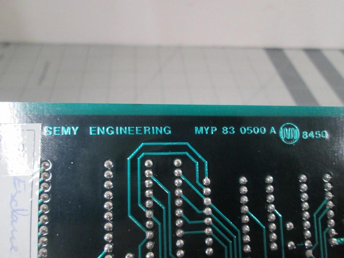 Used SEMY Engineering, MYP830500A, PCB Assy, Used