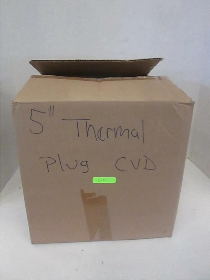 MRL Sandvik 5" Quartz Thermal Plug CVD, New