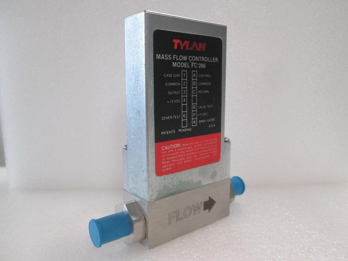 Used Tylan, FC-280 sakz, Range 100 sccm, Gas N2, forming gas Used