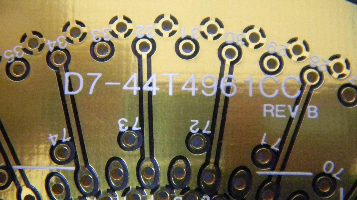 Used Pier Electronics D7-44T4961CC Rev B, PCB Assembly, Working When Removed