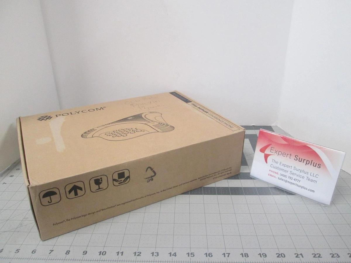 PolyCom, 2201-00106-001-H4170B, SoundStation Conference Phone, New