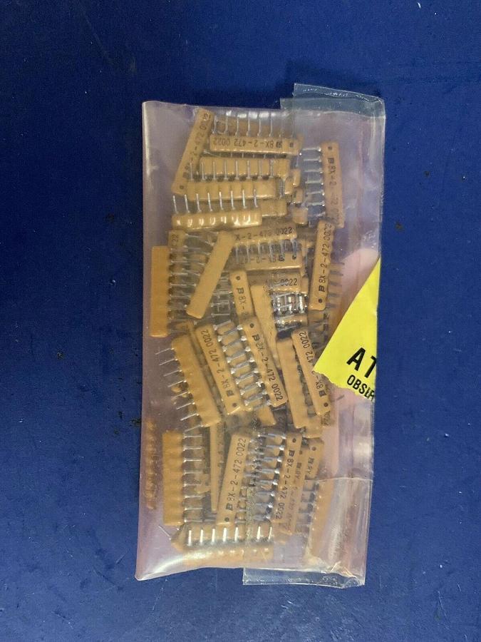 Bourns Resistor 8X-102-472 0002 , 8 Pin, Lot of 75+