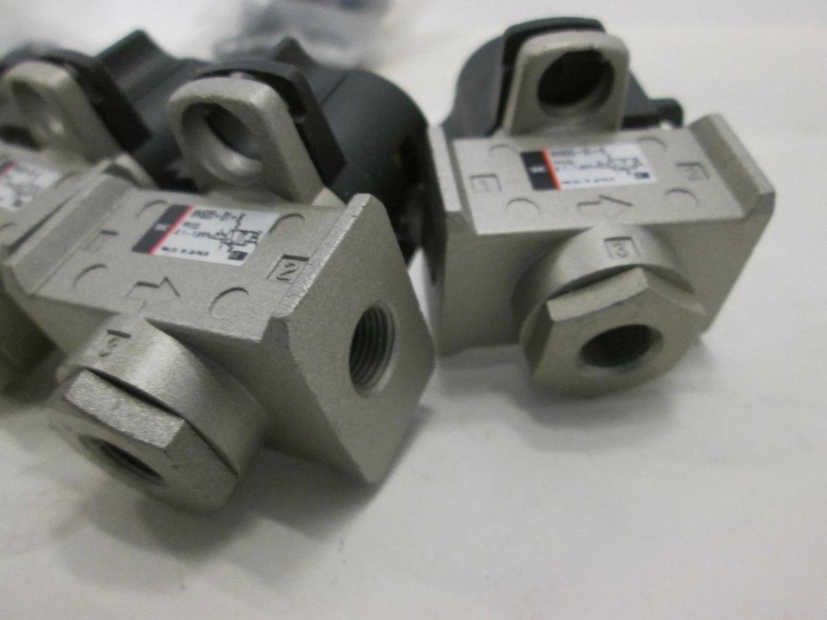 Used SMC, VHS20-01-B, Lock Out Valve, 3-Port, Used, Lot of 5