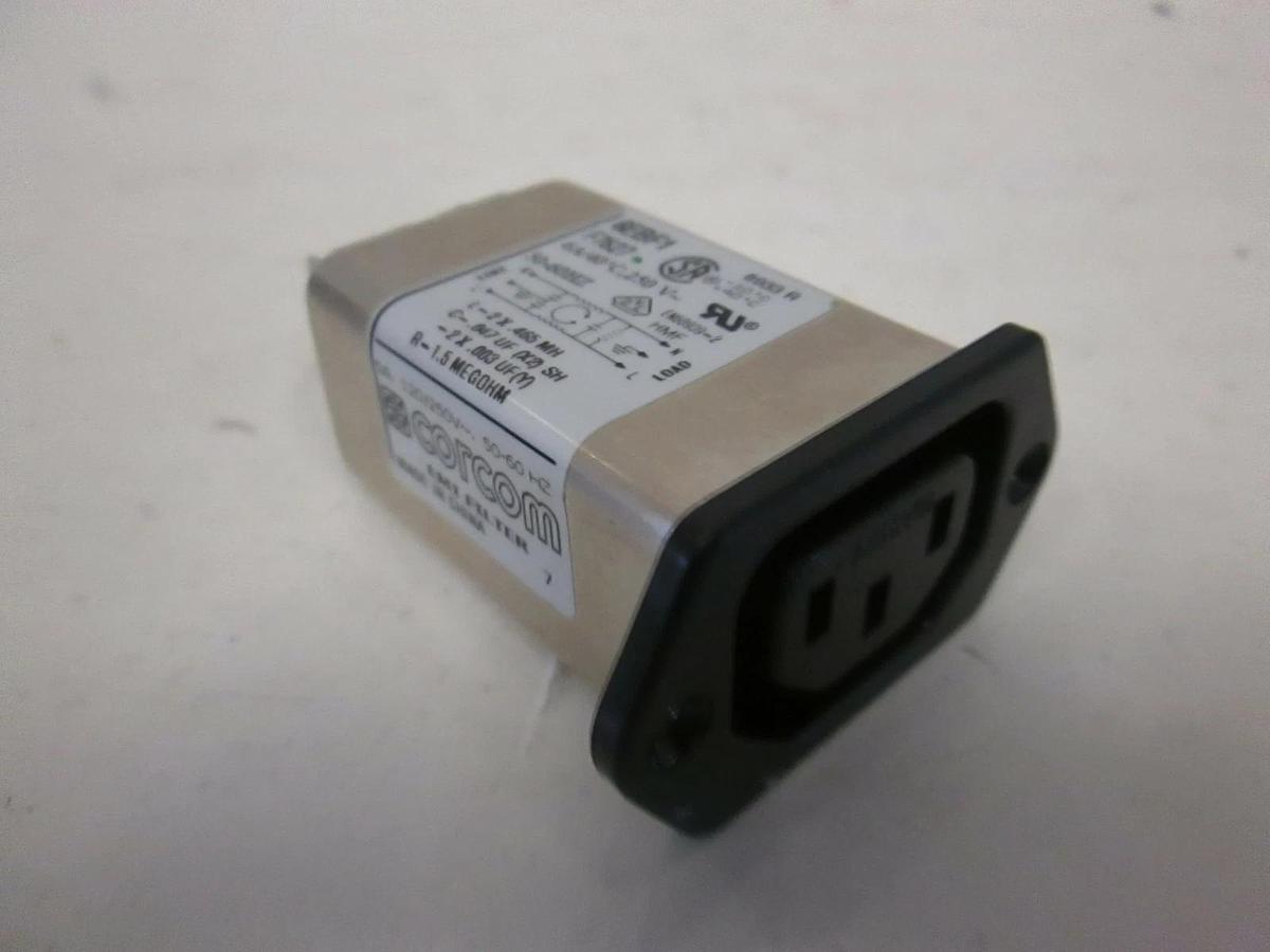 Corcom, 6EBF1 Power Entry Connector Receptacle Female, New