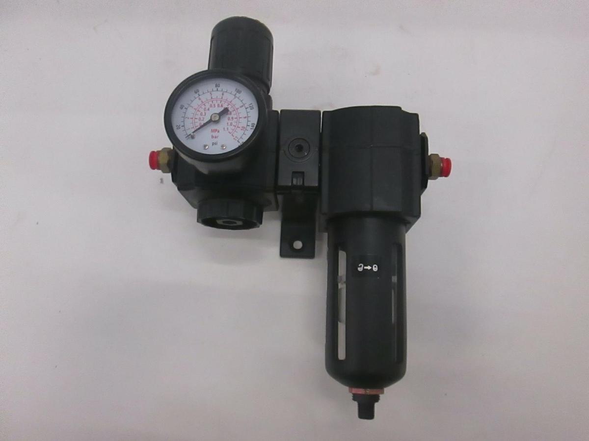 Used Norgren, Air Press Regulator Assy w/ Gauge, R73G-2AK-RMG, Used