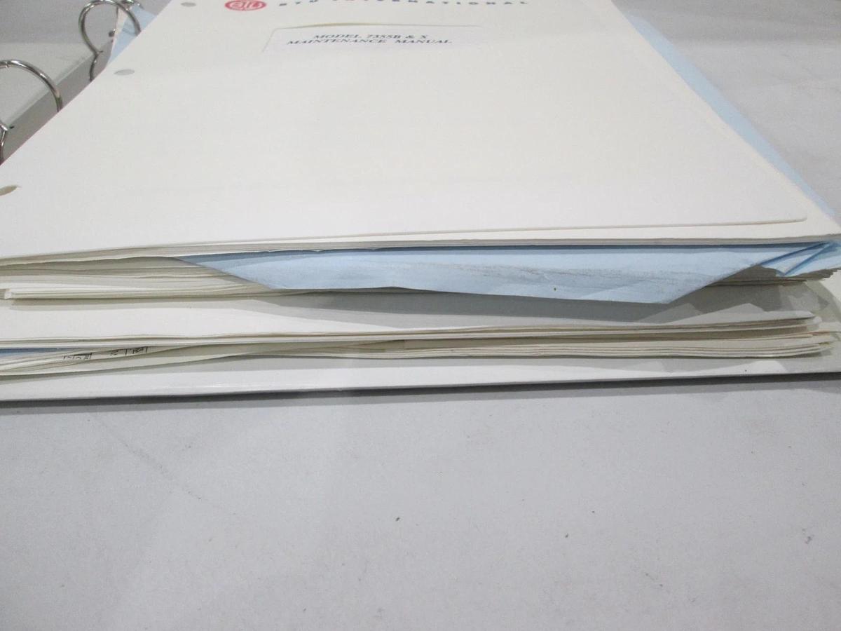 Used BTU International, Model 7355B & X, Maintenance Manual, Used