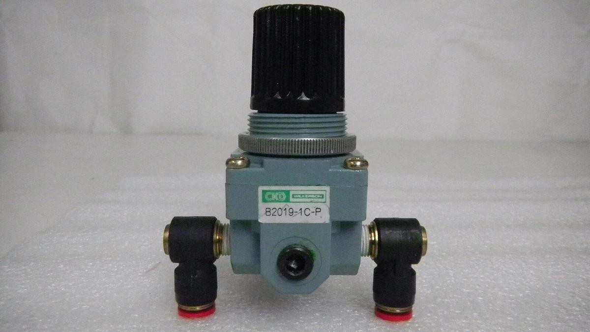 Used CKD Wilkerson Regulator B2019-1C-P, 4- 1/8" Ports, Used