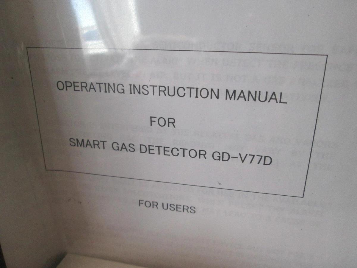 Riken Keiki, GD-V77D, Smart Gas Detector, C2H4 Sensor w/ Manual, New