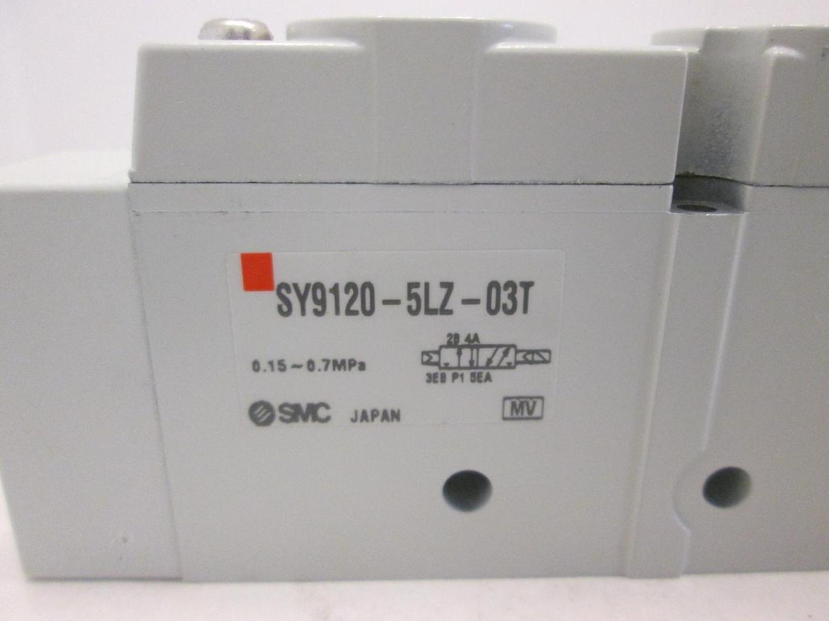 Used SMC, SY9120-5LZ-03T, Solenoid Valve, New