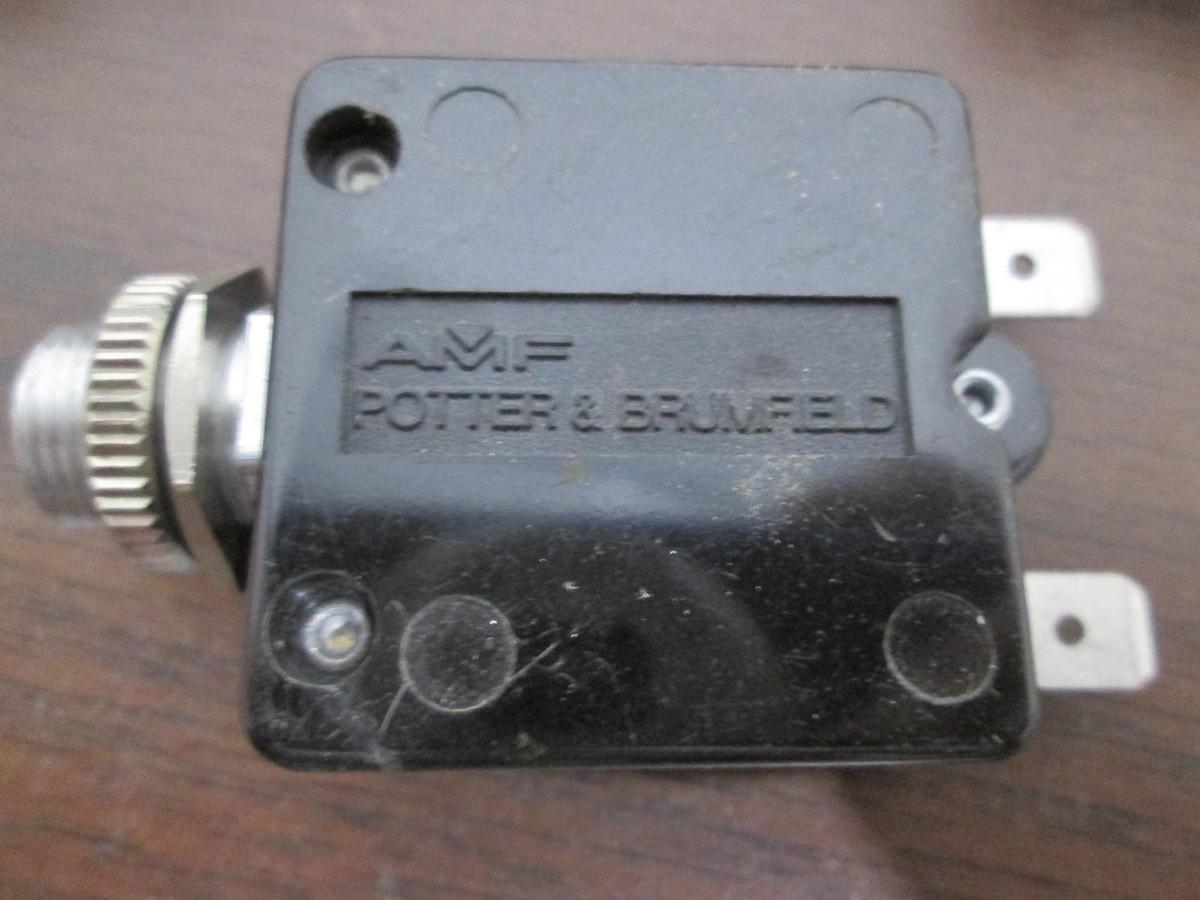 Used Potter & Brumfield, W58XB1A4A-3, 3A, Thermal Circuit Breaker, Used, Lot of 6