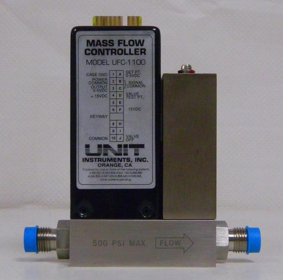 Used Unit UFC-1200A Mass Flow Controller, Gas- SiH2C12, Range- 150.0 SCCM, Used