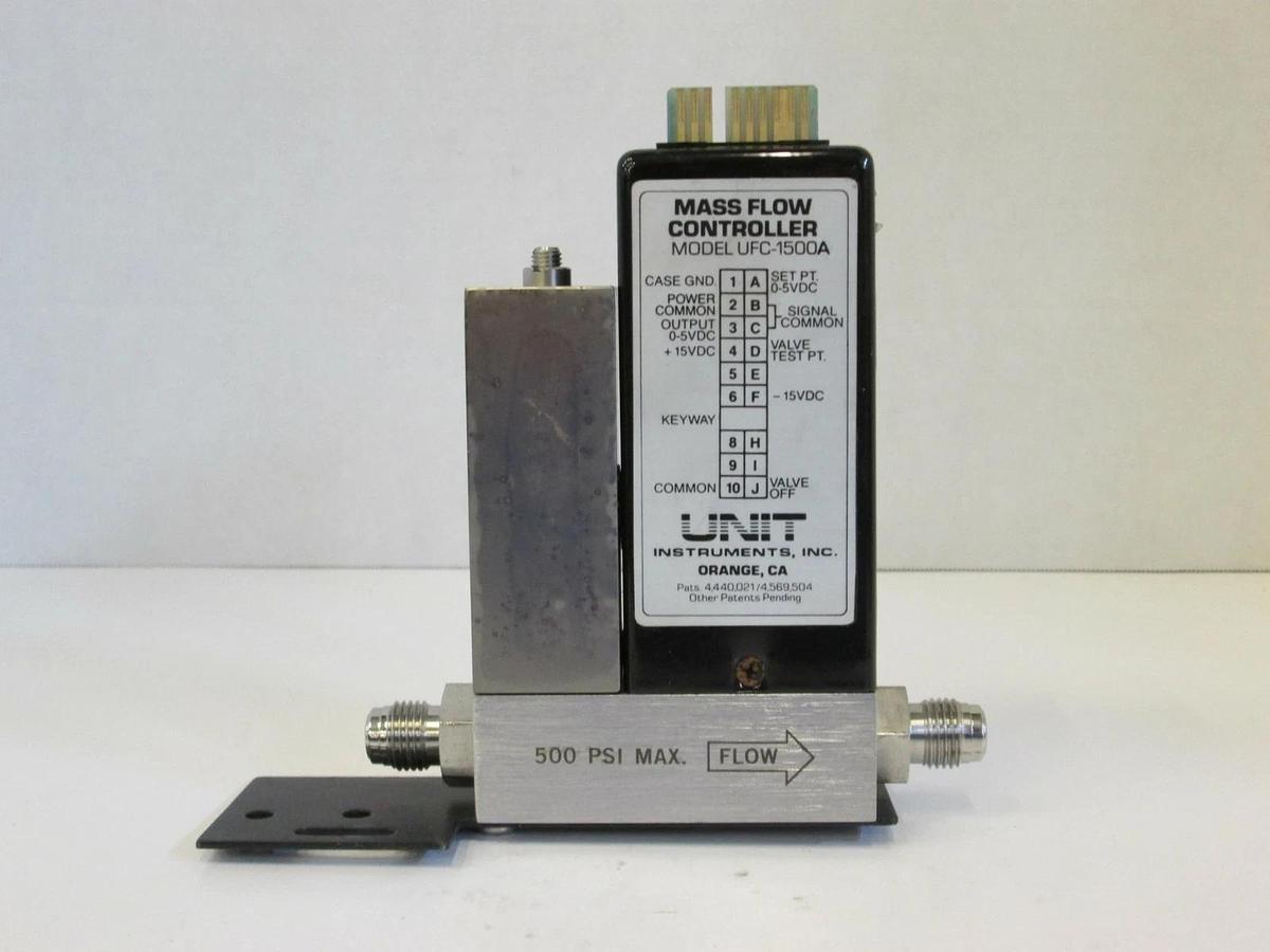 Used Unit UFC-1500A, MFC, Mass Flow Controller, SIH4, 200 SCCM