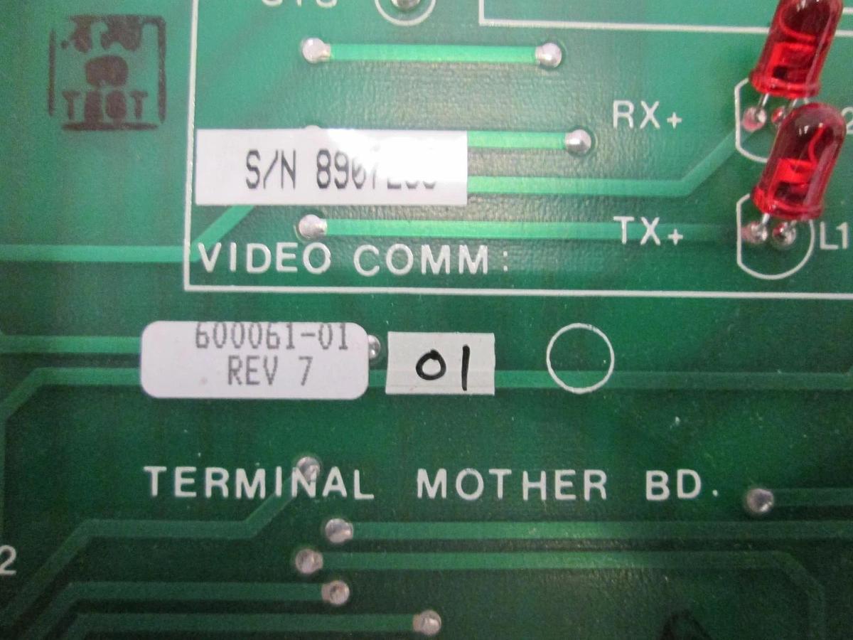 Used SVG, 600061-01, Terminal Mother Board Assy, Used