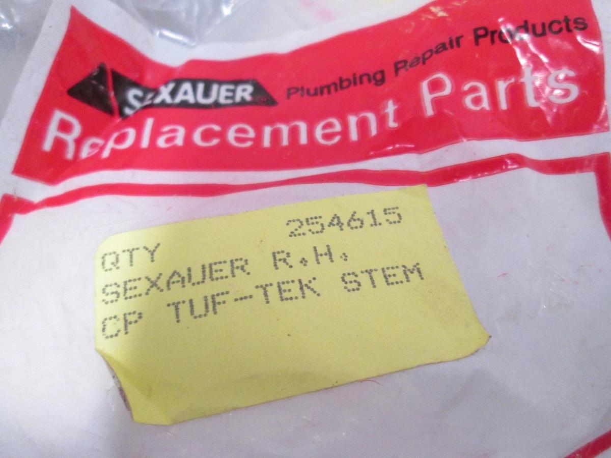Sexauer, 254615, Brasscraft, IB-557801, Chrome Stem w/ Seat A, New, Lot of 5