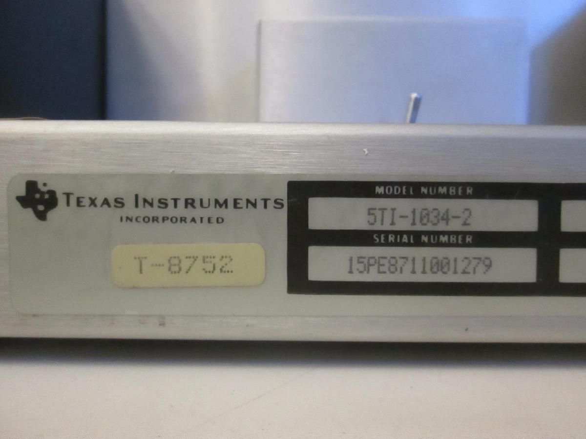 Used Texas Instruments 5TI-1034-2, Sequencer Module, Used